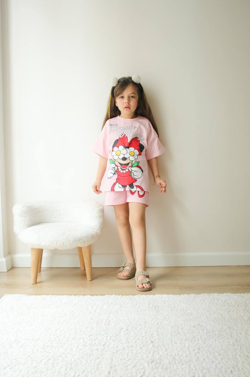Ensemble Minnie mouse Fleur